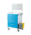 Pharmacy Medication and Anesthesia Cart Deros