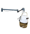 Hooded Hair Dryer With Wall Arm Venecia