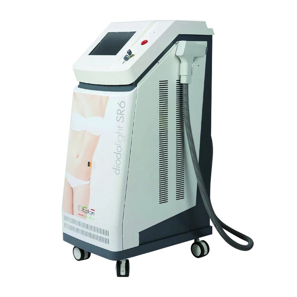 Máquina de depilación, 808 semiconductores láser máquina de depilación mini  portátil de compresión de hielo instrumento de depilación (US)