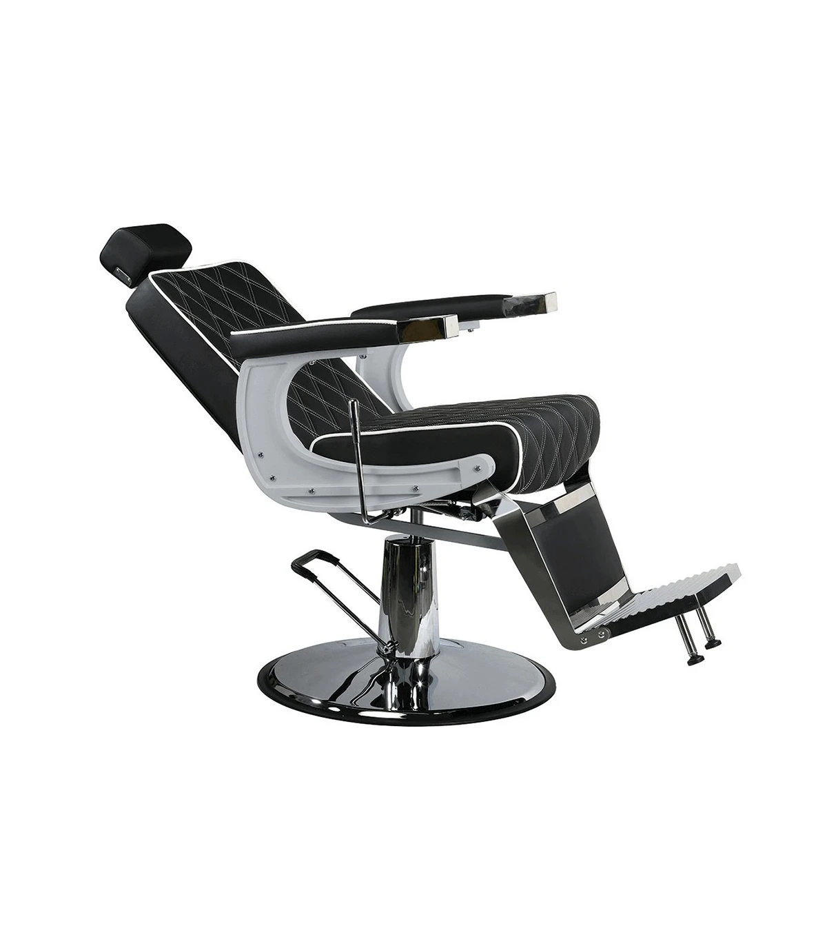 Cadeira de barbeiro hidráulica estilo retro vintage clássico Kirk