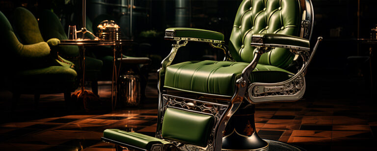 El sillón de barbería y la creación de un ambiente vintage