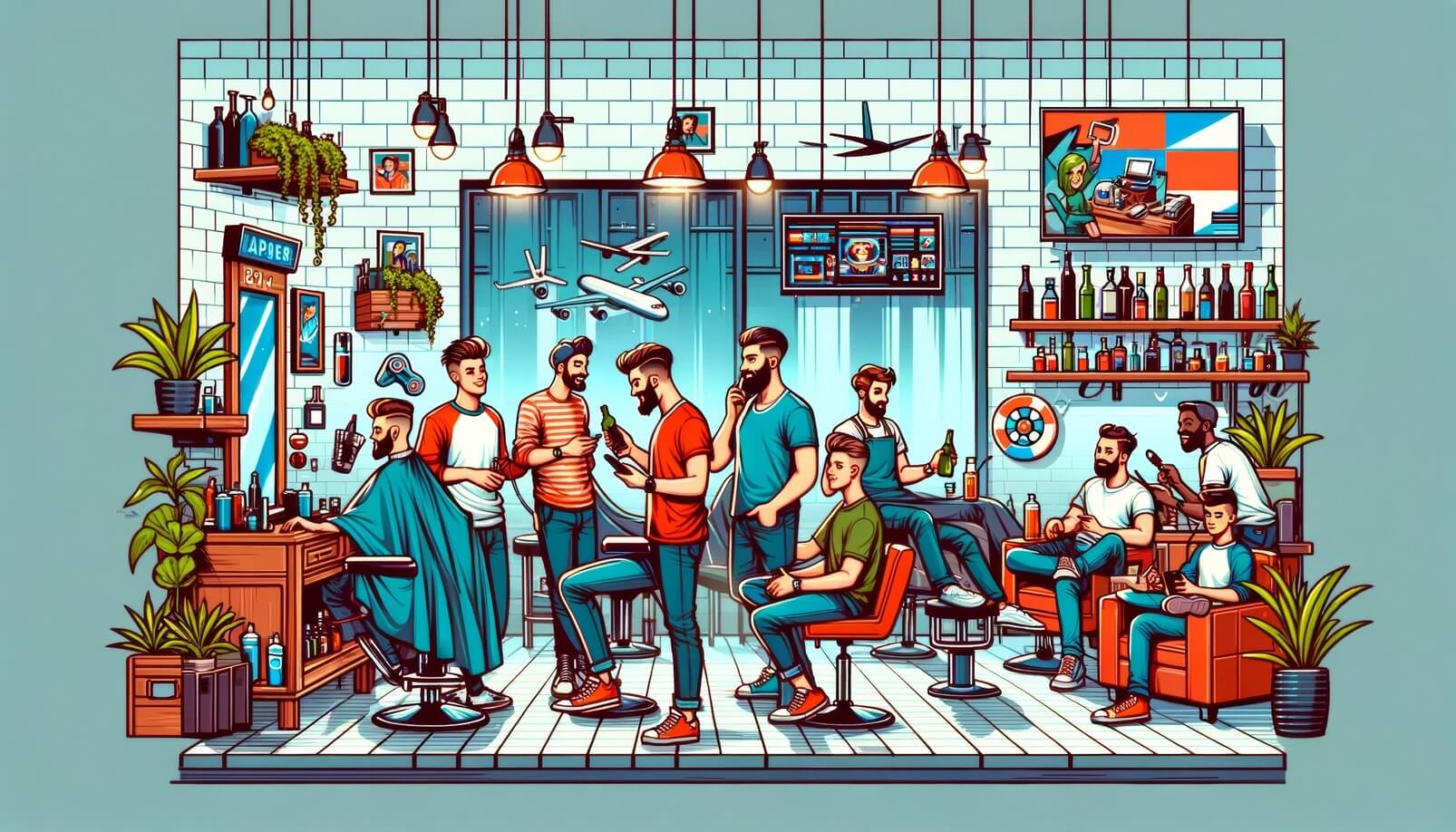 El Barbershop Moderno: Un espacio Social y de Expresión Personal