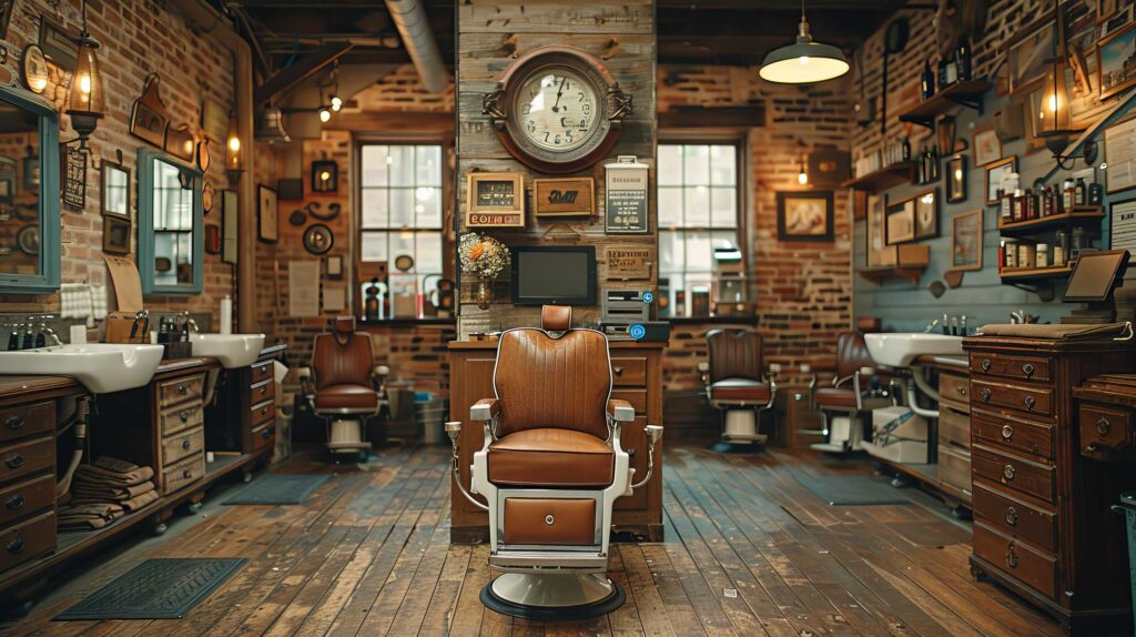 El Sillón de Barbero: Pieza Central del Espacio
